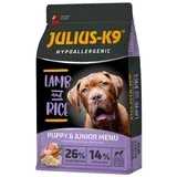 Julius K9 Puppy & Junior Hypoallergenic - jagnjetina i pirinač, 12 kg