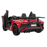  Licencirani auto na akumulator Lamborghini Aventador SV STRONG - dvosjed - crveni | shoptok.hr