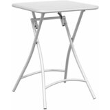 Bistro Stol Bijelo 55 x 55 x 72,5 cm Čelik s prahom | Eponuda.ba