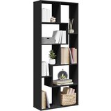 vidaXL Sobna pregrada / regal za knjige crni 67 x 25 x 161,5 cm drveni Cijene