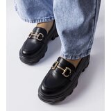 Gemre Black loafers with a buckle Mason | ePonuda.com