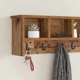  Vješalica za kapute na zidu Zidne Staro drvo 100 x 16 x 26 cm | shoptok.hr
