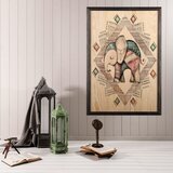 Wallity slika cute elephant, 35 x 50 cm Cene