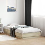  Okvir kreveta s LED svjetlima boja hrasta sonome 90 x 190 cm | shoptok.hr