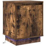  Noćni ormar s 2 pcs Dimljeni hrast 39 x 34.5 x 50 cm | shoptok.hr