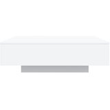  Stolić za kavu bijeli 100x100x31 cm od konstruiranog drva | shoptok.hr