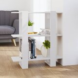 vidaXL Ormarić za knjige / sobna pregrada bijeli 80 x 30 x 87 cm Cijene
