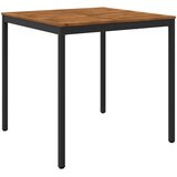  Stol za bar u vrtu Prirodna i crna 110 x 108,5 x 105 cm | shoptok.hr
