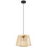 Eglo Hykeham viseća lampa E27, Ø38 cm, prirodno drvo/crna, 43852 Cijene