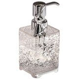INF Luksuzni kvadratni dozirnik pene z vodnim vzorcem, PET+ABS+PP Silver, (5000253853) | Shoptok.si