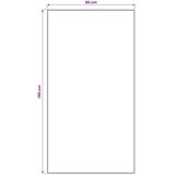  Traka za tepih ORIZ 1150 gsm Siva i crna - Siva i crna 80 x 150 cm | shoptok.hr