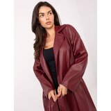 RUE PARIS Coat-IT-EN-A8393.81-burgundy | Shoptok.si
