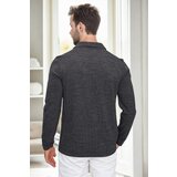Dewberry 86813 Polo Neck Long Sleeve Knitwear-ANTHRACITE | shoptok.hr