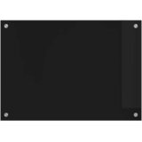  Kuhinjski zid Crna 70 x 50 cm Staklo otporno na udarce | Eponuda.com