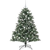 vidaXL Umestno božično drevo med 150 LED Zelena 105 x 105 x 150 cm | Shoptok.si