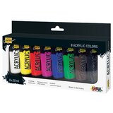  Akrilne barve Kreul Solo Goya / set 8 x 20 ml (Akrilne barve Solo Goya ) Cene