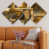 Wallity slika 4MDF218650210, 60x115 cm, 4 dela | ePonuda.com