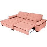 CARRYHOME KOTNA SEDEŽNA GARNITURA, tkanina barve korale | Shoptok.si