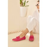Yaya by Hotiç Loafer Shoes - Pink - Flat cene
