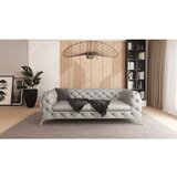 Ropez Svijetlo siva baršunasti sofa 225 cm Chelsea – | shoptok.hr