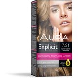 Aura EKSPLICITNA BOJA KOSE 7.31 NOVA medeno plava Cijene