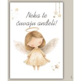  Magneti “Neka te čuvaju anđeli” – nježna uspomena za krštenje, rođenje i posebne trenutke | shoptok.hr
