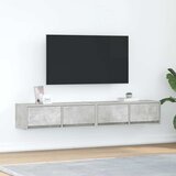 TV ormarići 2 kom boja betona 80x31x25,5 cm konstruirano drvo | Eponuda.com