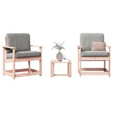 Maison Chic Seti vrtnega pohištva - Vrtna garnitura - Vrtni pohištvo set 3-delna trden les douglas, (21810247) | Shoptok.si