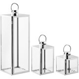 House Nordic Staklena lanterna 3 kom (visina 60 cm) Pota – Cijene
