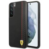 Ferrari silikonski ovitek Scuderia FESAXHCS22MBK za Samsung Galaxy S22 Plus 5G - črn | Shoptok.si