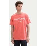 Tom Tailor Majica 1041871 Rdeča Regular Fit