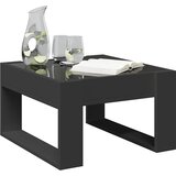  Stolić za kavu s beskonačnim LED svjetlima crni 50x53x30 cm | Eponuda.ba