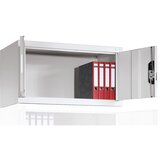 C+P zgornja omarica s krilnimi vrati acurado, vxšxg 500 x 930 x 400 mm, svetlo siva | Shoptok.si