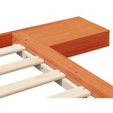  Krevetna konstrukcija Smeđa 100 x 200 cm boja drva | Eponuda.ba