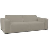Scandic Svetlo rjava sedežna garnitura iz tkanine bouclé 228 cm Roxy – | Shoptok.si