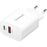 Intenso Punjač kučni, brzi, 1 x USB-A, 1 x UCB-C, 3A, 30W - Power Adapter W30AC | shoptok.hr