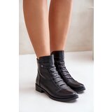 Boto Insulated women's ankle boots on a flat heel black labise | Eponuda.ba