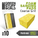 Green Stuff World FOAM Sanding Pads - Grit #280 (pack x10) Cene