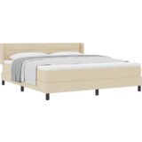  Krevet s oprugom s madracem krem boje 180x200 cm | shoptok.hr