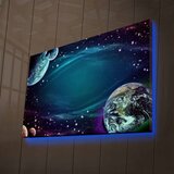 Wallity Zidna slika sa LED rasvjetom NASA-018, 45x70 cm | Eponuda.ba