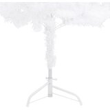  Kutno umjetno božićno drvce bijelo 240 cm PVC | shoptok.hr