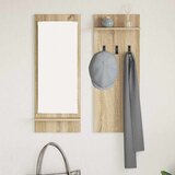  Vješalica za kapute na zidu Zidne Sonoma hrast 70 x 10 x 90 cm | shoptok.hr