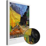  Slika - Cafe at Night (1 Part) Vertical 20x30 Premium Print | shoptok.hr