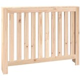 vidaXL Pokrov za radiator 108,5x19x84 cm trdna borovina | Shoptok.si