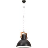  Industrijska viseća svjetiljka 25 W crna okrugla 40 cm E27 | shoptok.hr