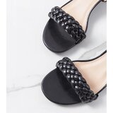 Gemre Black block-heeled sandals Margo | Shoptok.si