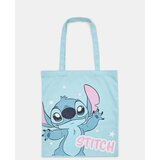 Sinsay Platnena shopper torba s printom Stitch Cijene