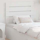vidaXL Vzglavje z vzglavjem Bela 90 cm Konstruiran les | Shoptok.si
