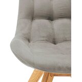 CARRYHOME STOL, tekstil svetlo siva | Shoptok.si