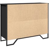  Komoda crna 97x32,5x74,5 cm od konstruiranog drva | Eponuda.ba